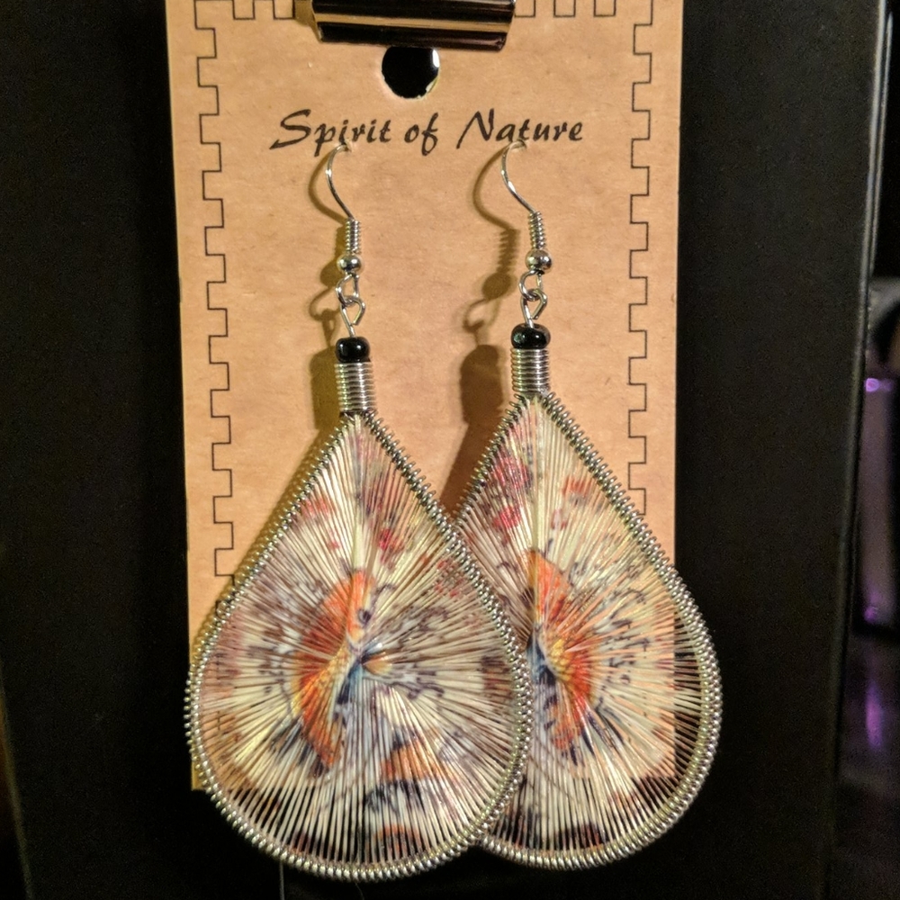 BNWT Hand Crafted Spirit of Nature Koi Earrings